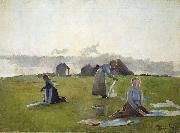 Drying clothes Harriet Backer